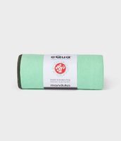 Manduka eQua Yogamat Handdoek - Green Ash