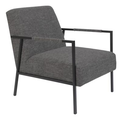 ZILT Fauteuil 'Steen', kleur Donkergrijs