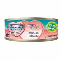 Renske Vers Vlees Maaltijd Kat Verse Tonijn Met Zalm Vezels 70 GR (24 stuks)