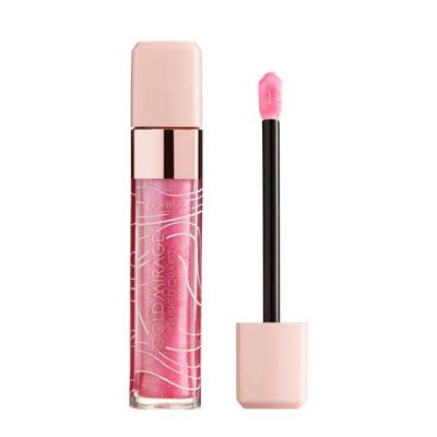 L’Oréal Paris Gold Mirage Limited Edition Collectie - Crushed Quartz Lip Gloss 02 Pink Quartz - Roze Lipgloss L’Oréal Paris Gold Mirage Limited Edition Collectie - Crushed Quartz Lip Gloss 02 Pink Quartz - Roze Lipgloss