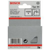 Bosch Accessories 2609200220 Nieten met plat draad Type 54 1000 stuk(s) Afm. (l x b) 10 mm x 12.9 mm