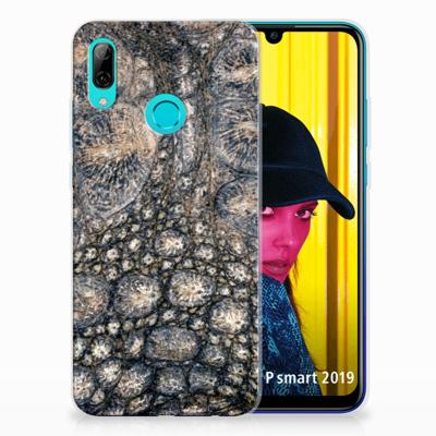 Huawei P Smart 2019 TPU Hoesje Krokodillenprint Huawei P Smart 2019 TPU Hoesje Krokodillenprint