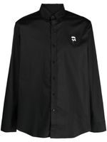 Karl Lagerfeld chemise Ikonik Karl - Noir - thumbnail