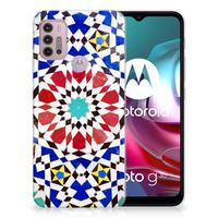 Motorola Moto G30 | G10 TPU Siliconen Hoesje Mozaïek - thumbnail