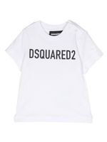 DSQUARED2 KIDS t-shirt en coton à logo imprimé - Blanc - thumbnail