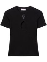 PUCCI t-shirt à détails de découpes - Noir - thumbnail