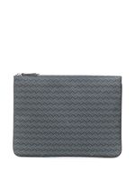 DELAGE pochette zippée Pochette Plate GM - Gris