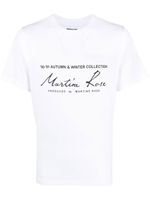 Martine Rose t-shirt à logo imprimé - Blanc