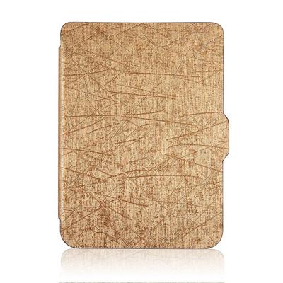 Shop4 - Kobo Clara HD Hoes - Book Cover Scratch Goud