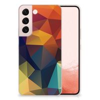 Samsung Galaxy S22 TPU Hoesje Polygon Color - thumbnail