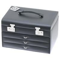 Davidt’s Grote Sieradendoos met 3 Lades Euclide Zwart