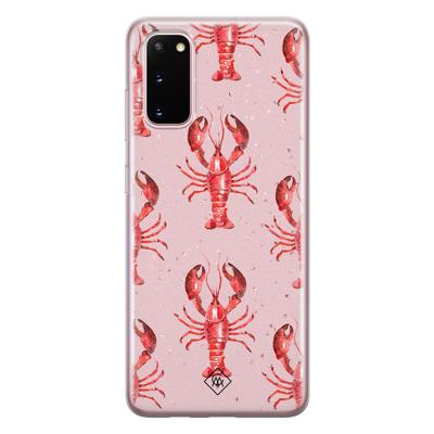 Samsung Galaxy S20 siliconen telefoonhoesje - Lobster all the way