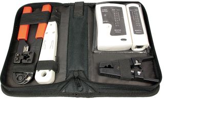 LogiLink WZ0012 set met kabelbewerkingsgereedschap