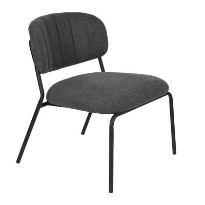 Set van 2 - Fauteuil Jolien - Zwart Set van 2 - Fauteuil Jolien - Zwart