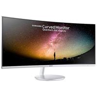 Samsung C34J791W Curved Monitor WQHD Thunderbolt-3, 86,36 cm (34 inch), zilver/wit