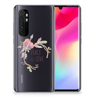 Xiaomi Mi Note 10 Lite Telefoonhoesje met Naam Boho Text