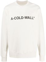 A-COLD-WALL* sweat à logo imprimé - Tons neutres - thumbnail