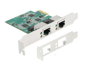 DeLOCK DeLOCK PCI Express x1 Card to 2 x RJ45 2.5 Gigabit LAN RT