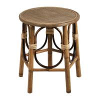 Bamboe bijzettafel rond - ø47x50 cm