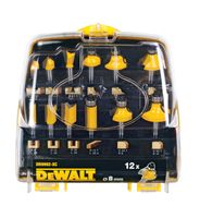 DeWalt DT90016-QZ Frezenset | 8 mm schacht | 12-dlg - DT90016-QZ - thumbnail