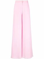 Moschino pantalon évasé à taille haute - Rose - thumbnail