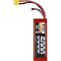 Reely LiPo accupack 11.1 V 5000 mAh Aantal cellen: 3 40 C Hardcase XT90