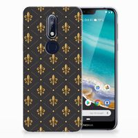 Nokia 7.1 TPU bumper Franse Lelie