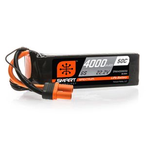 Spektrum 22.2V 4000mAh 6S 30C Smart LiPo accu met IC5 stekker