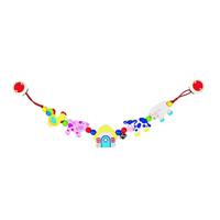 Heimess 735310 Kinderwagenketting Boerderijdieren, meerkleurig
