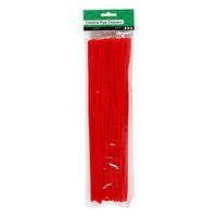 Creativ Company Chenille Rood 30cm, 50st.