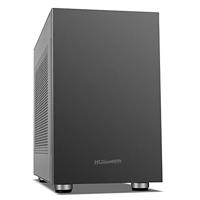 NOX XTREME PRODUCTS Microtower HUMMER VAULT -NXHUMMERVAULT- Micro ATX Microtower, capaciteit tot 7 ventilatoren, GPU-installatie, 2xUSB 3.0, magnetisch stoffilter, zwart