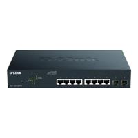 D-Link DGS-1100-10MPV2 Managed L2 Gigabit Ethernet (10/100/1000) Power over Ethernet (PoE) 1U Zwart - thumbnail