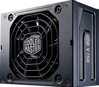 Cooler Master V750 SFX Gold, EU-stekker - 750W 80 PLUS Gold, modulaire voeding, SFF/mini-ITX PSU, stille 92 mm FDB-ventilator, semi-ventilatorloze modus, SFX-naar-ATX-beugel, 10 jaar garantie - 750W
