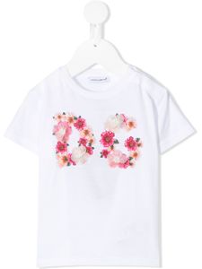 Dolce & Gabbana Kids t-shirt à logo - Blanc