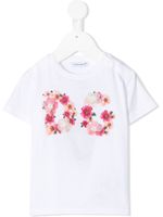 Dolce & Gabbana Kids t-shirt à logo - Blanc - thumbnail