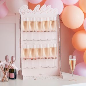 Ginger Ray HN-815 Blush Hen Prosecco Muur