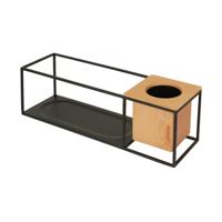 Umbra Cubist Muur gemonteerd Zwart