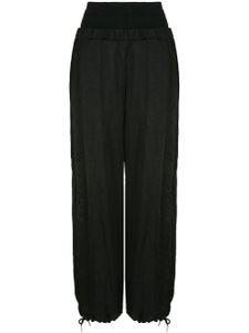 Dion Lee pantalon à taille haute - Noir