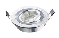 Heitronic 500591 DL7801 Einbauleuchte LED LED fest eingebaut 8W Aluminium