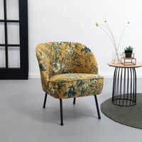 BePureHome Fauteuil Vogue Poppy Velvet - thumbnail