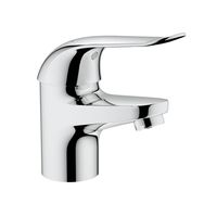 Grohe Euroeco Special Wastafelkraan Laag Met Gladde Body Chroom