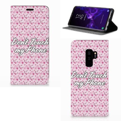 Samsung Galaxy S9 Plus Design Case Flowers Pink DTMP