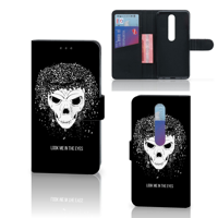 Telefoonhoesje met Naam Nokia 6.1 (2018) Skull Hair