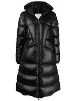 Moncler doudoune Selenga à coupe mi-longue - Noir