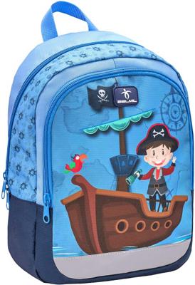 Belmil rugzak met piraat 33 x 13 cm polyester 12 liter blauw