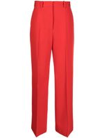 Lanvin pantalon de tailleur à coupe ample - Rouge