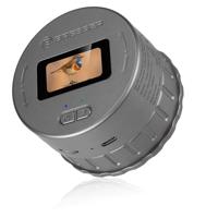 Bresser Wifi-oculaircamera met 1,47 inch scherm, 2K-video, 1920 x 1080 pixels, voor telescopen, verrekijkers, enz. met 30-65 mm oculair diameter