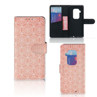 Motorola One Zoom Telefoon Hoesje Pattern Orange