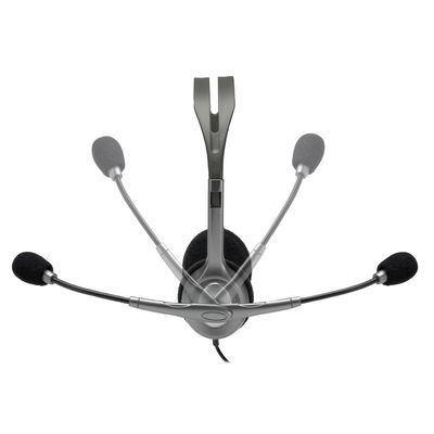 Logitech H110 On Ear headset Computer Kabel Stereo Grijs Ruisonderdrukking (microfoon)