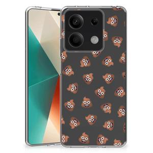 TPU bumper voor Xiaomi Redmi Note 13 5G Poep Emojis